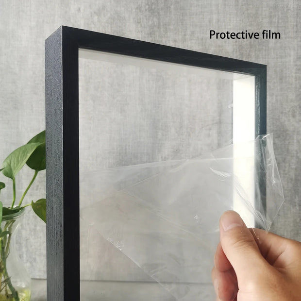 Wooden Photo Frame For Displaying Three-Dimensional Works