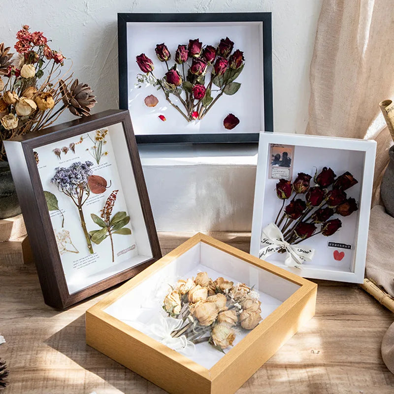 3cm Shadow Box Wooden Frame – Nordic DIY 3D Photo Display