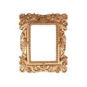 Wall Decoration Vintage Golden Retro Photo Frame Decorative European Victorian Style Pictures Frames Shooting Photo Props