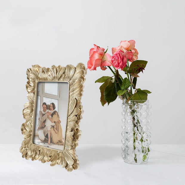 Vintage Photo Frame Ornaments Picture Resin Framed Wedding Gift Fashion Gold Simple Tabletop Picture Frame