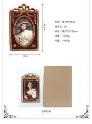 France light luxury products elegant princess style retro gold carving European photo frame ornaments resin creative photo frame