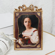 France light luxury products elegant princess style retro gold carving European photo frame ornaments resin creative photo frame