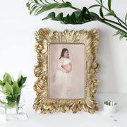 Vintage Photo Frame Ornaments Picture Resin Framed Wedding Gift Fashion Gold Simple Tabletop Picture Frame