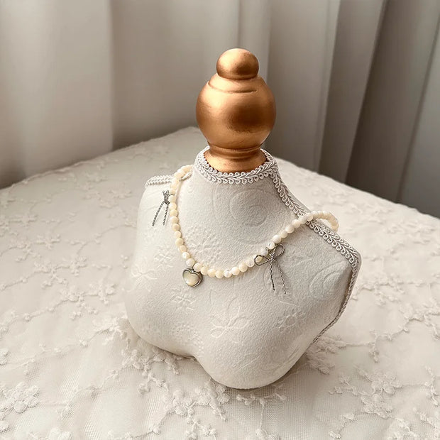 Necklace Display Bust Stand Grace Jewelry Chain Organizer Women Decor Jewelry Display Bust Mannequin for Trades Shows Countertop