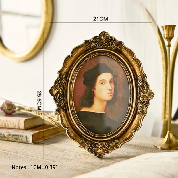 367A Elegant Retro Photo Frame Royal Court Photo Frame House Soft Furnishing Supplies Art Home Decor