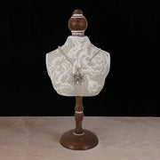 Necklace Display Bust Stand Grace Jewelry Chain Organizer Women Decor Jewelry Display Bust Mannequin for Trades Shows Countertop