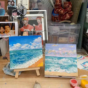 Canvases To Paint Minis Stretched Canvas for Painting Blank Canvas for Big Painting White Canvas Sandpieces To Paint