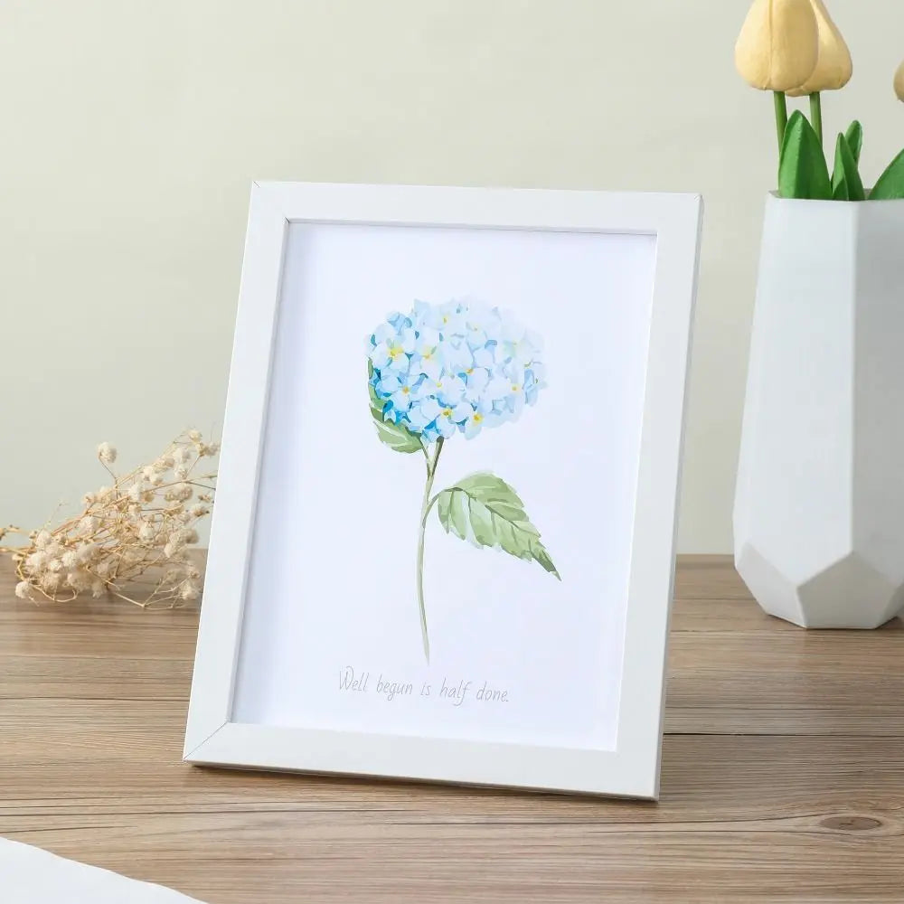 Wooden Photo Frame – Wall & Table Display, Multiple Sizes (6", 8", 10", A4)