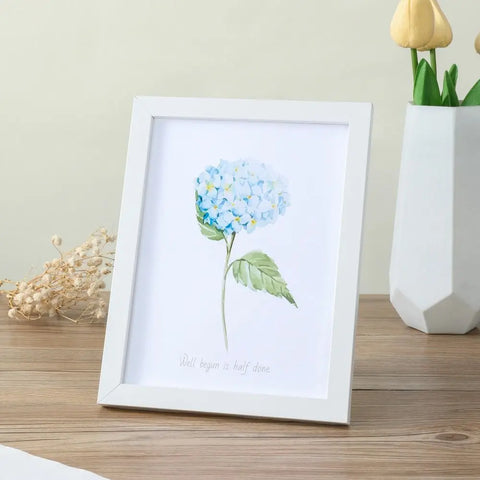 Wooden Photo Frame For Wall Hanging A4 Wood Picture Frame Stand For Pictures Photo Decor Commemorative Gift 6inch 8inch 10inch