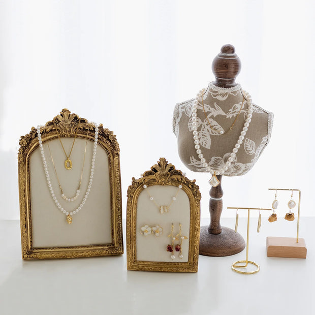 Necklace Display Bust Stand Grace Jewelry Chain Organizer Women Decor Jewelry Display Bust Mannequin for Trades Shows Countertop