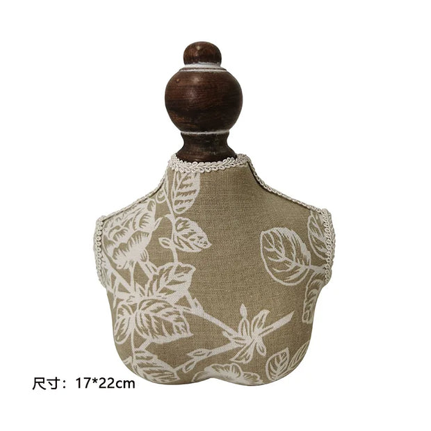 Necklace Display Bust Stand Grace Jewelry Chain Organizer Women Decor Jewelry Display Bust Mannequin for Trades Shows Countertop