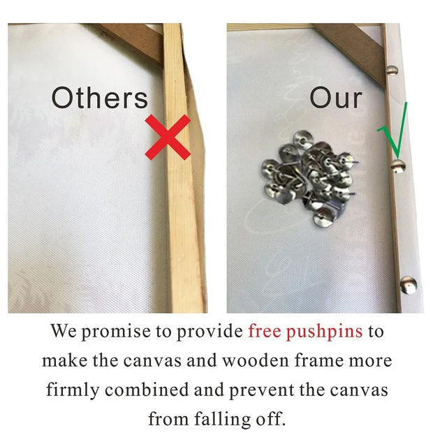 Diamond Painting Frames Canvas Wood Wall Frame