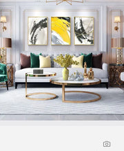 Abstract Canvas Oil Painting, 100% Hand Painted, Senior Artist, Pure Hand Drawn, Living Room
