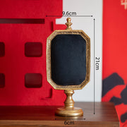 Retro suede photo frame jewelry display stand jewelry earrings bracelet store stall display jewelry photo props