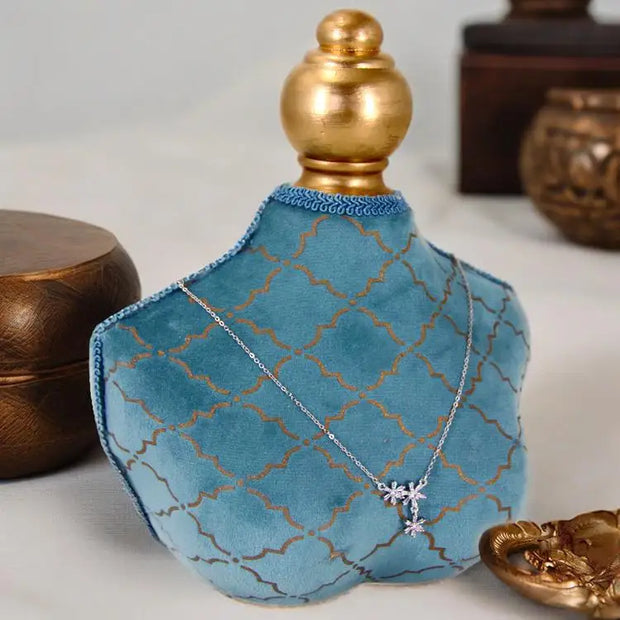Necklace Display Bust Stand Grace Jewelry Chain Organizer Women Decor Jewelry Display Bust Mannequin for Trades Shows Countertop