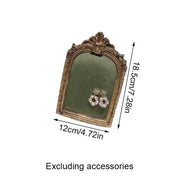 1PC Exquisite Vintage Photo Frames Elegant Beautiful Golden Resin Photo Frame Living Room Decoration Wedding Gift Photo Frames