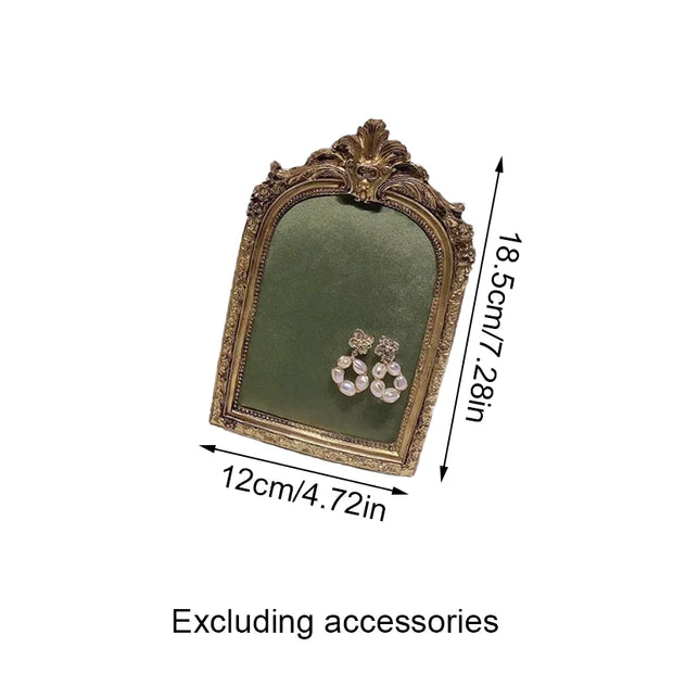 1PC Exquisite Vintage Photo Frames Elegant Beautiful Golden Resin Photo Frame Living Room Decoration Wedding Gift Photo Frames