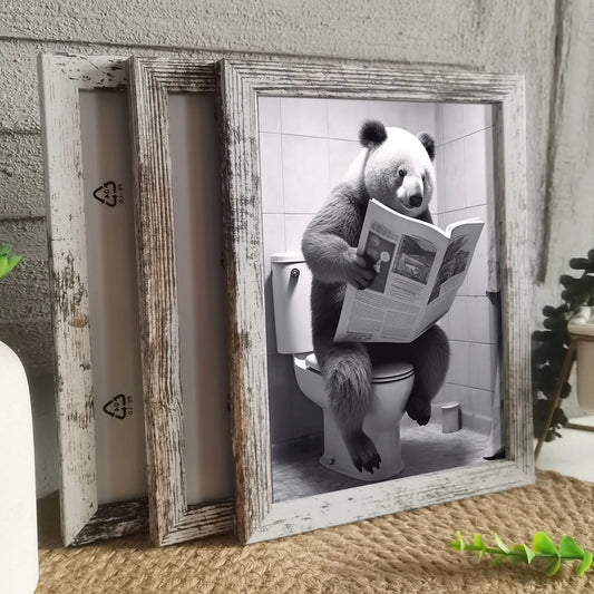 3-Pack Vintage Wooden Photo Frames – Wall & Tabletop Display, Gift-Ready