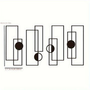 4-Piece Fashion-Themed Metal Wall Art Set, Abstract Single Line Geometric Sculptures, Indoor Elegant Minimalist Hanging Artwork