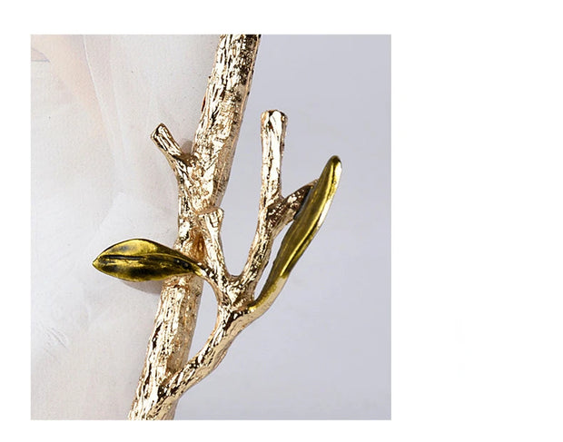 Metal Picture Frame Golden Olive Olive Branch Border Photo Frame Photo Display Background Wall Decoration Accessories