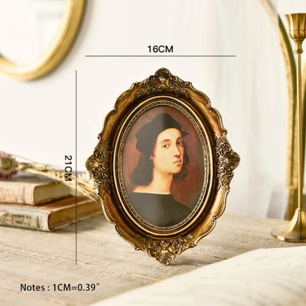 367A Elegant Retro Photo Frame Royal Court Photo Frame House Soft Furnishing Supplies Art Home Decor