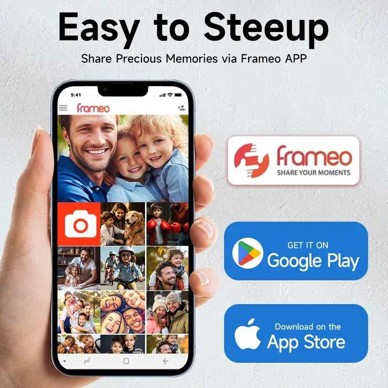 Wall Mountable Smart Digital Photo Frame