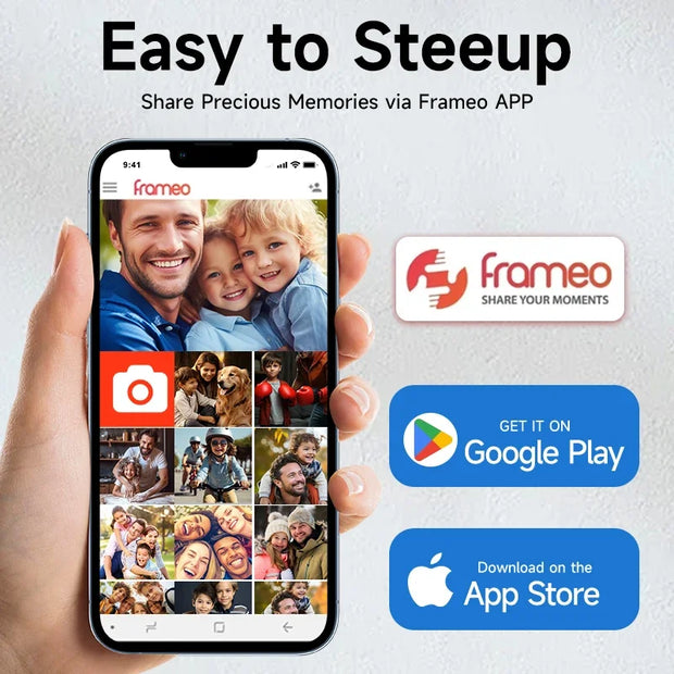 Wall Mountable Smart Digital Photo Frame