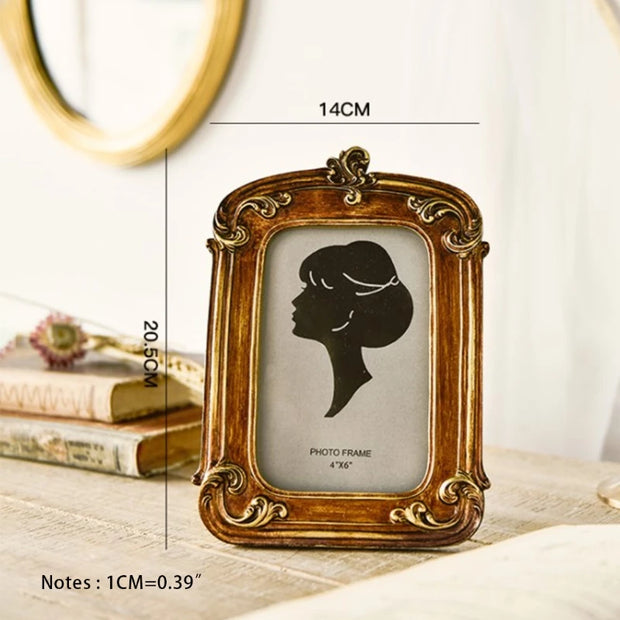 367A Elegant Retro Photo Frame Royal Court Photo Frame House Soft Furnishing Supplies Art Home Decor