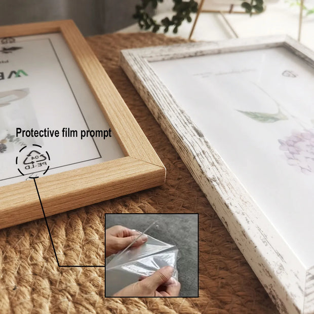 3Pcs Vintage Photo Frames For Picture Wall or Table Top Display Pictures Frame Festive Valentine's Day Gifts Commemorative Gift