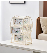 Retro Vintage Family Photo Frames DIY Ferris Wheel Rotatable Windmill Picture Frame Personalized Family Photo Frame Shows