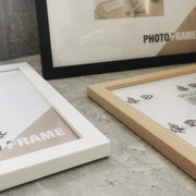 3Pcs Wood Square Photo Frames For Wall Hanging or Desktop Decor 20X20 30X30cm Posters Portrait Frame Picture Commemorat Gift