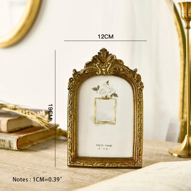 367A Elegant Retro Photo Frame Royal Court Photo Frame House Soft Furnishing Supplies Art Home Decor