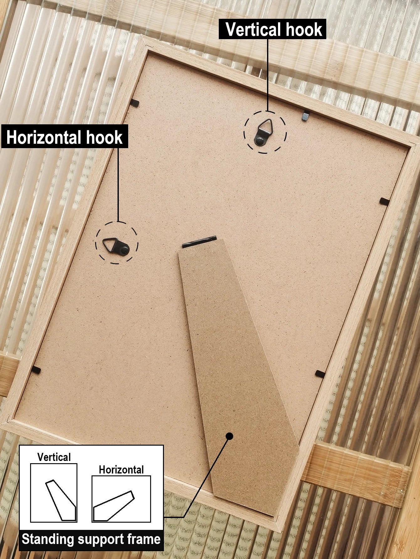 A4 Pictures Frame for Table Top or Wall Mounting Frames