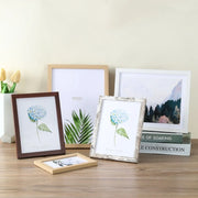 Wooden Photo Frame For Wall Hanging A4 Wood Picture Frame Stand For Pictures Photo Decor Commemorative Gift 6inch 8inch 10inch