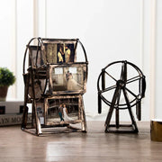 Retro Vintage Family Photo Frames DIY Ferris Wheel Rotatable Windmill Picture Frame Personalized Family Photo Frame Shows