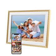 Frameo 10.1 Inch WiFi Digital Picture Frame，1280 * 800IPS HD Cloud Smart Digital Photo Frame,32GB Storage, Wall Mountable, Auto-