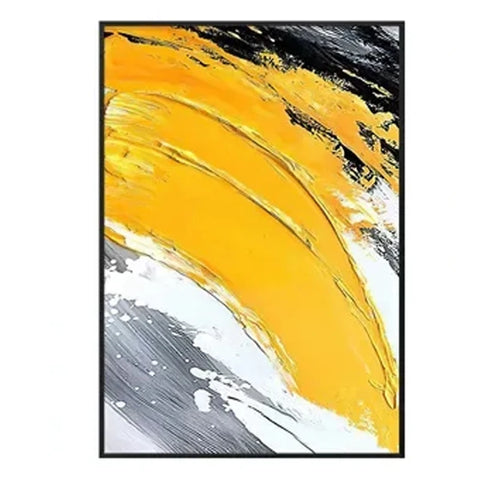 Abstract Canvas Oil Painting, 100% Hand Painted, Senior Artist, Pure Hand Drawn, Living Room