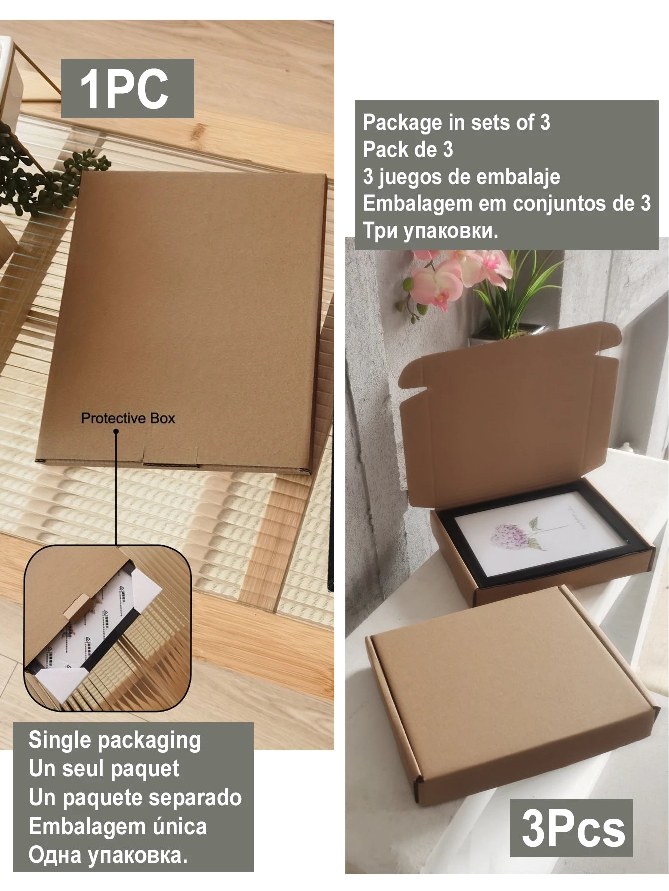 A4 Pictures Frame for Table Top or Wall Mounting Frames