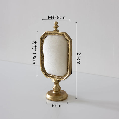 Luxury Necklace Display Portrait Model Wooden Window Jewelry Displays Rack Counter Bracelet Ring Organizer Display Props