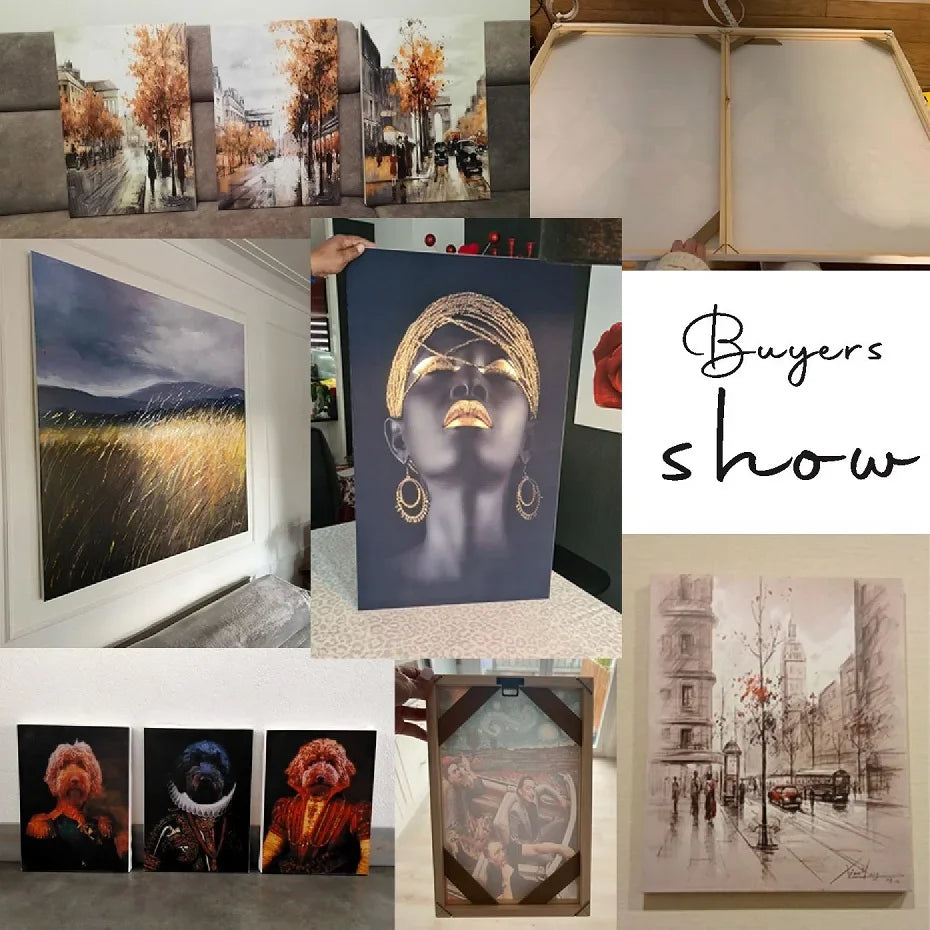 Diamond Painting Frames Canvas Wood Wall Frame