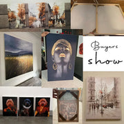 30x40 40x50 60x90cm Canvas Frame Wooden Frames Wooden Photo Oil Painting Canvas Diamond Painting Frames Canvas Wood Wall Frame