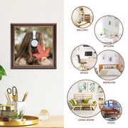 Vintage Oil Painting Frame 30x30cm Resin Square Canvas Floating Picture Frames for Home DIY Photo Wall Decor
