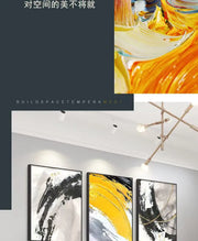 Abstract Canvas Oil Painting, 100% Hand Painted, Senior Artist, Pure Hand Drawn, Living Room