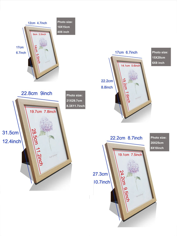 A4 Pictures Frame for Table Top or Wall Mounting Frames