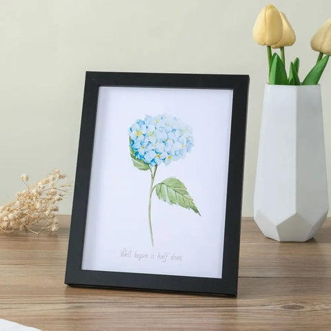 Wooden Photo Frame For Wall Hanging A4 Wood Picture Frame Stand For Pictures Photo Decor Commemorative Gift 6inch 8inch 10inch