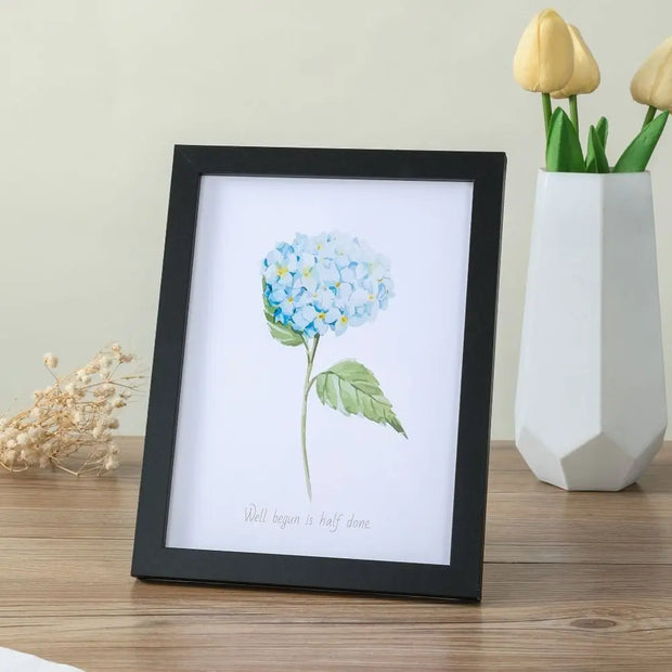 Wooden Photo Frame For Wall Hanging A4 Wood Picture Frame Stand For Pictures Photo Decor Commemorative Gift 6inch 8inch 10inch