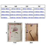3Pcs Vintage Photo Frames For Picture Wall or Table Top Display Pictures Frame Festive Valentine's Day Gifts Commemorative Gift