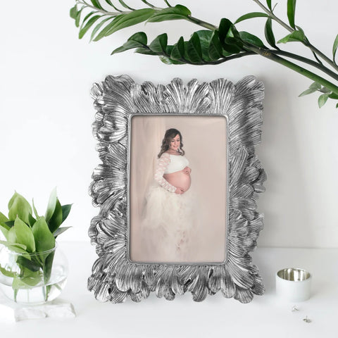 Vintage Photo Frame Ornaments Picture Resin Framed Wedding Gift Fashion Gold Simple Tabletop Picture Frame