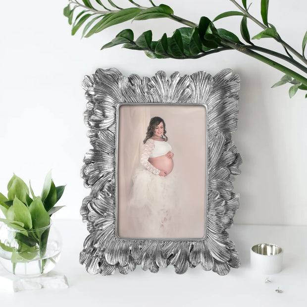 Vintage Photo Frame Ornaments Picture Resin Framed Wedding Gift Fashion Gold Simple Tabletop Picture Frame